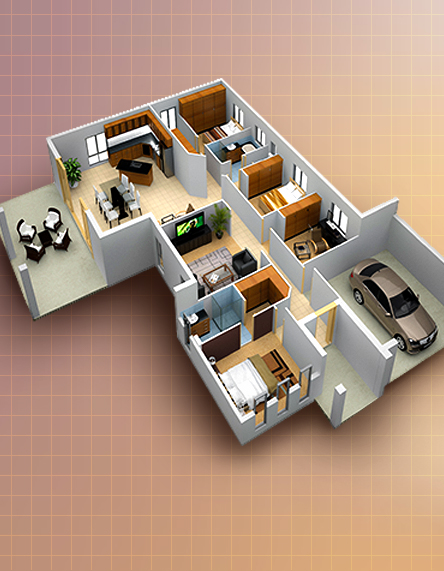 3D Floor Plan